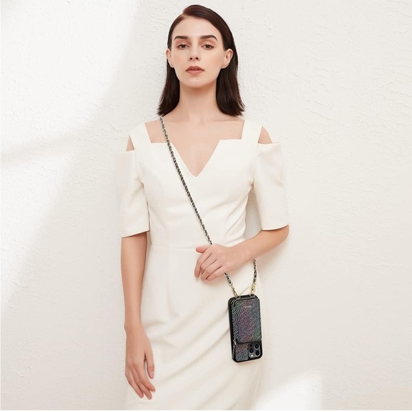 Card holder phone crossbody case - Picture 4 of 5